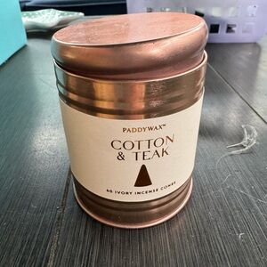 Paddywax Cotton & Teak Incense Cones